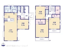 【東京都/東村山市諏訪町】東村山市諏訪町2丁目 新築一戸建て 間取り図