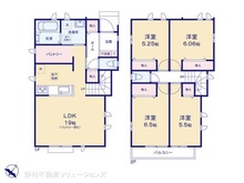 【埼玉県/所沢市大字山口】所沢市大字山口 新築一戸建て 間取り図