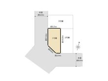 【埼玉県/川口市戸塚東】川口市戸塚東新築戸建　1号棟 区画図