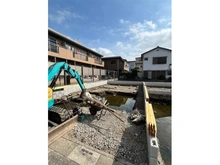 【埼玉県/川口市戸塚東】川口市戸塚東新築戸建　3号棟 建築中の外観