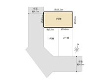 【埼玉県/川口市戸塚東】川口市戸塚東新築戸建　3号棟 区画図