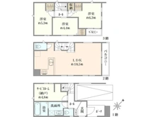 【埼玉県/さいたま市緑区大字大門】さいたま市緑区大門新築戸建 間取り図