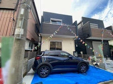 【埼玉県/さいたま市南区大谷場】大谷場2丁目　新築戸建て　1号棟 外観：全2棟／左部分