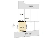 【埼玉県/さいたま市桜区田島】田島7期 12号棟 新築戸建 区画図