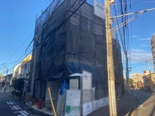 【埼玉県/さいたま市浦和区高砂】さいたま市浦和区高砂4丁目新築戸建　A号棟 建築中の外観：全3区画　