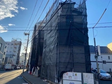 【埼玉県/さいたま市浦和区高砂】さいたま市浦和区高砂4丁目新築戸建　C号棟 建築中の外観