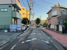 【埼玉県/蕨市中央】蕨市中央3丁目　新築戸建3号棟 前面道路