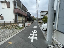 【埼玉県/さいたま市南区根岸】さいたま市南区根岸4丁目　新築戸建　1号棟 前面道路