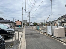 【埼玉県/さいたま市中央区大戸】さいたま市中央区大戸3丁目新築戸建　1号棟 前面道路