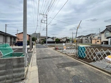 【埼玉県/さいたま市中央区大戸】さいたま市中央区大戸3丁目新築戸建　2号棟 前面道路