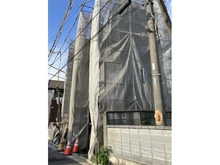 【埼玉県/さいたま市浦和区木崎】【新築戸建】さいたま市浦和区木崎2丁目　1号棟 建築中の外観：全２棟／手前側