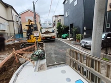 【埼玉県/さいたま市浦和区神明】さいたま浦和神明2丁目　2号棟 前面道路