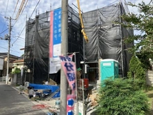 【埼玉県/さいたま市浦和区皇山町】さいたま市浦和区皇山町　新築戸建 建築中の外観