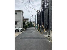 【埼玉県/さいたま市浦和区上木崎】さいたま市浦和区上木崎8丁目新築戸建　1号棟 前面道路