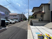 【埼玉県/さいたま市北区植竹町】さいたま市北区植竹町一丁目 新築戸建て 2号棟 前面道路