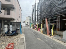 【埼玉県/さいたま市南区四谷】さいたま市南区四谷3丁目 2号棟 前面道路
