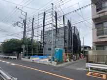 【埼玉県/さいたま市南区四谷】さいたま市南区四谷3丁目 3号棟 建築中の外観：全3号棟/一番左