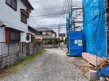 【埼玉県/さいたま市北区植竹町】さいたま市北区植竹町1丁目 新築戸建て 2号棟 前面道路