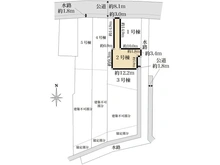 【埼玉県/さいたま市桜区大字塚本】さいたま市桜区大字塚本字西耕地 新築戸建て 2号棟 区画図