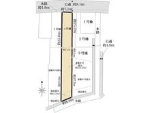 【埼玉県/さいたま市桜区大字塚本】さいたま市桜区大字塚本字西耕地新築戸建4号棟 区画図