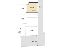 【埼玉県/川口市芝高木】川口市芝高木1丁目5759番新築戸建てB号棟 区画図