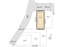【埼玉県/新座市野寺】新座市野寺一丁目新築戸建て1号棟 区画図