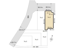 【埼玉県/新座市野寺】新座市野寺一丁目新築戸建て2号棟 区画図
