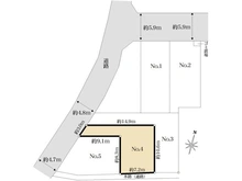 【埼玉県/新座市野寺】新座市野寺一丁目新築戸建て4号棟 区画図