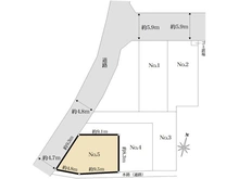 【埼玉県/新座市野寺】新座市野寺一丁目新築戸建て5号棟 区画図