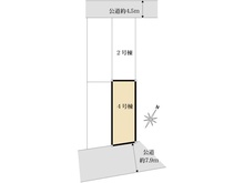 【埼玉県/さいたま市大宮区堀の内町】さいたま市大宮区堀の内町1丁目新築戸建　4号棟 区画図