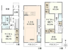 【埼玉県/さいたま市浦和区領家】領家7丁目D号棟 間取り図