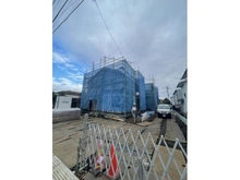 【千葉県/流山市江戸川台東】流山市江戸川台東3丁目／新築戸建 建築中の外観