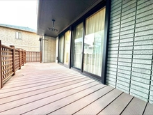 【千葉県/松戸市樋野口】松戸市樋野口／戸建 ガーデンデッキ：1階