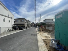 【千葉県/松戸市六高台】松戸市六高台6丁目新築一戸建て1号棟 前面道路