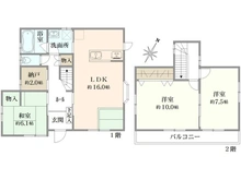 【千葉県/船橋市滝台】千葉県船橋市滝台一丁目　中古戸建 間取り図