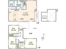 【東京都/練馬区春日町】練馬区春日町二丁目 新築戸建 間取り図