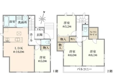 【千葉県/千葉市中央区蘇我】千葉市中央区蘇我5丁目 新築戸建てA号棟 間取り図