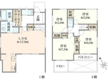 【千葉県/千葉市稲毛区小中台町】千葉市稲毛区小中台町 新築戸建て2号棟 間取り図