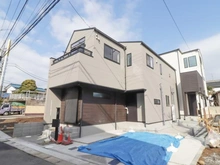 【千葉県/市川市香取】市川市香取1丁目 新築戸建て1号棟 外観：全3棟