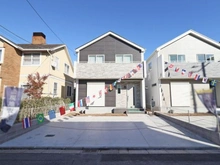 【千葉県/千葉市中央区蘇我】千葉市中央区蘇我5丁目新築戸建てA号棟 外観：全2号棟（対象物件：中央）