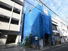 【東京都/台東区竜泉】新築分譲住宅　台東区竜泉3丁目 建築中の外観
