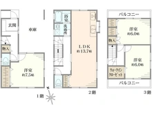 【東京都/台東区東上野】中古戸建　台東区東上野5丁目 間取り図