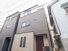 【東京都/江東区大島】江東区大島七丁目　新築戸建て　B号棟 外観：建物中央　全2棟／右側