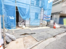 【東京都/江戸川区大杉】江戸川区大杉三丁目　No1 建築中の外観