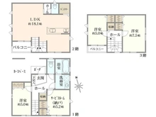 【東京都/江戸川区大杉】江戸川区大杉三丁目　No1 間取り図