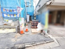 【東京都/江戸川区大杉】江戸川区大杉三丁目　No2 建築中の外観：全2棟／奥側