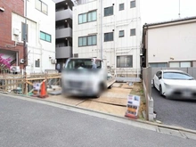 【東京都/江東区大島】江東区大島八丁目　戸建てA号棟 現地（建築前）：全2棟／右側