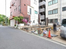 【東京都/江東区大島】江東区大島八丁目　戸建てB号棟 現地（建築前）：全2棟／奥側