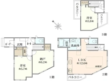 【東京都/板橋区徳丸】板橋区徳丸4丁目戸建 間取り図