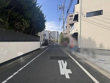 【東京都/板橋区上板橋】板橋区上板橋2丁目新築戸建　1号棟 前面道路
